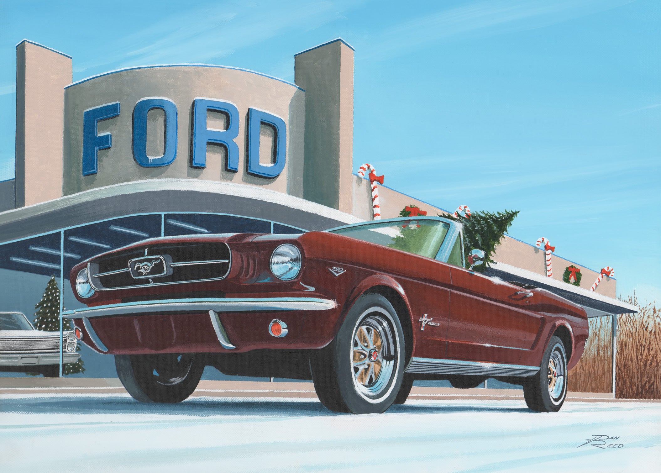 2026HolidayCards-1965FordMustang image